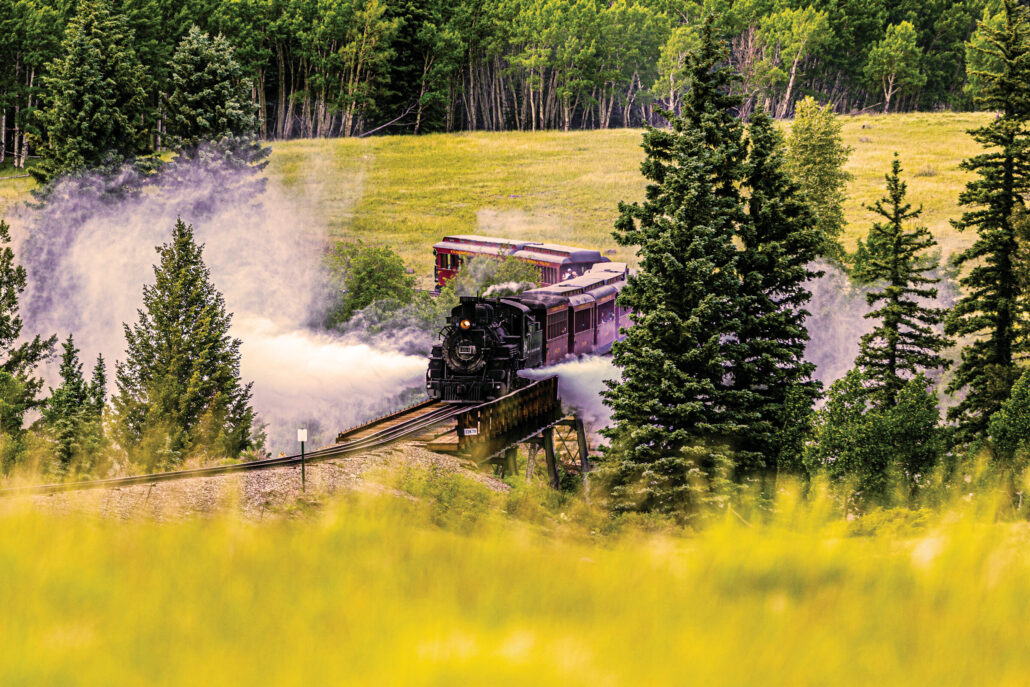 cumbrestoltec_all-aboard-chama-train-then-bus-coach-steam-train-bridge-forest Cumbrestoltec All Aboard Chama Train Then Bus Coach Steam Train Bridge Forest