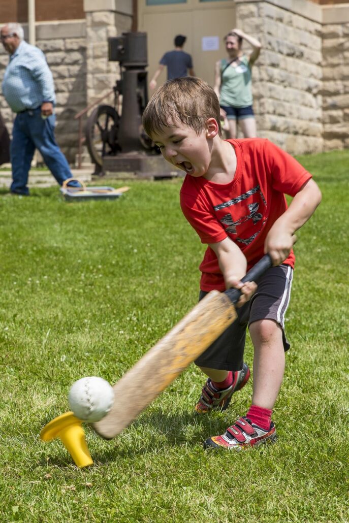 miningjamisonmuseum_museum-admission-guided-mine-tour-train-boy-baseball-bat-grass Miningjamisonmuseum Museum Admission Guided Mine Tour Train Boy Baseball Bat Grass