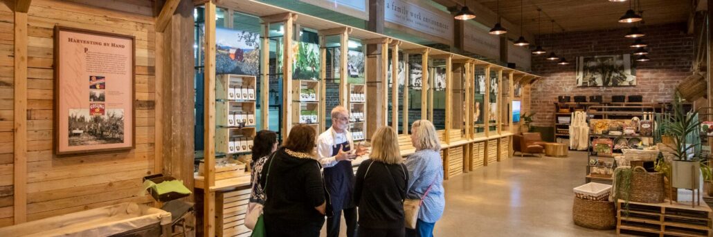 Mthoodrailroad Fall Train Exhibit Interior Wooden Walls