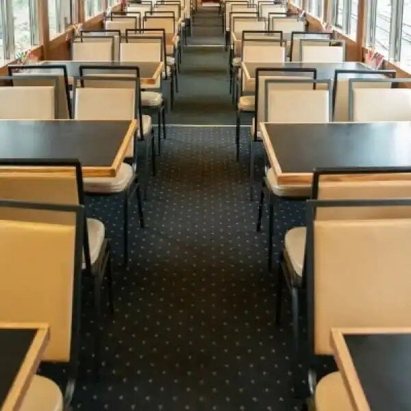 Mthoodrailroad Fall Train Train Dining Car Tables Seating