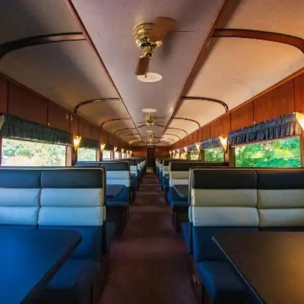 Mthoodrailroad Fall Train Train Interior Seating Windows