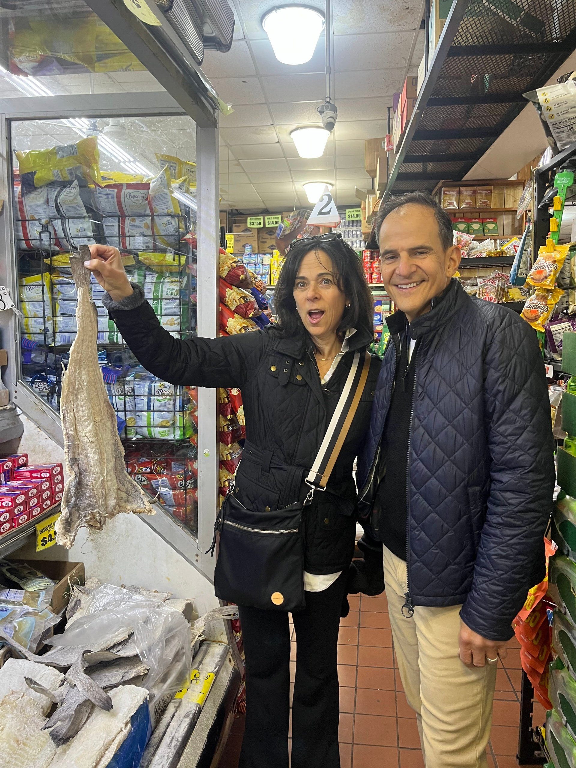 Nycexplainedtours Around The World In A Day Brooklyn S Q T Market People Dried Fish E