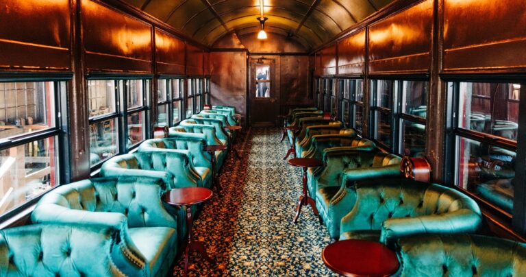 Skunktrain New Presidential Class Car Redwood Interior Presidential Class Car Redwood