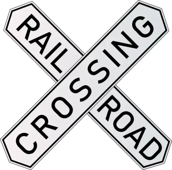 Traintasticmuseum General Admission Rail Crossing Sign